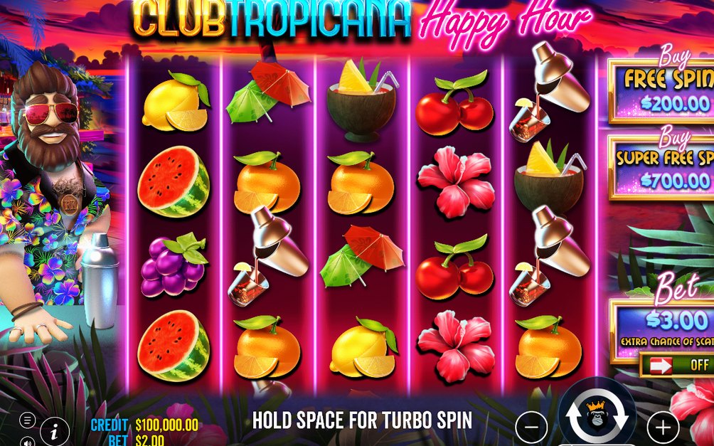 Club Tropicana – Happy Hour