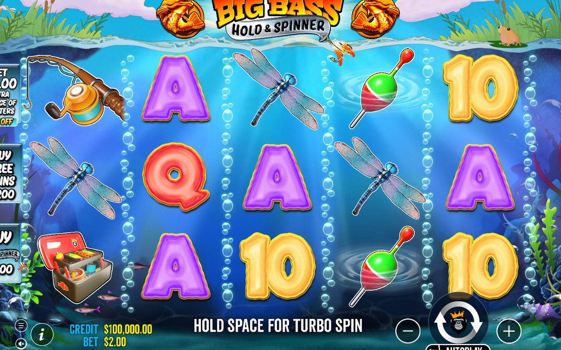 Big Bass – Hold & Spinner