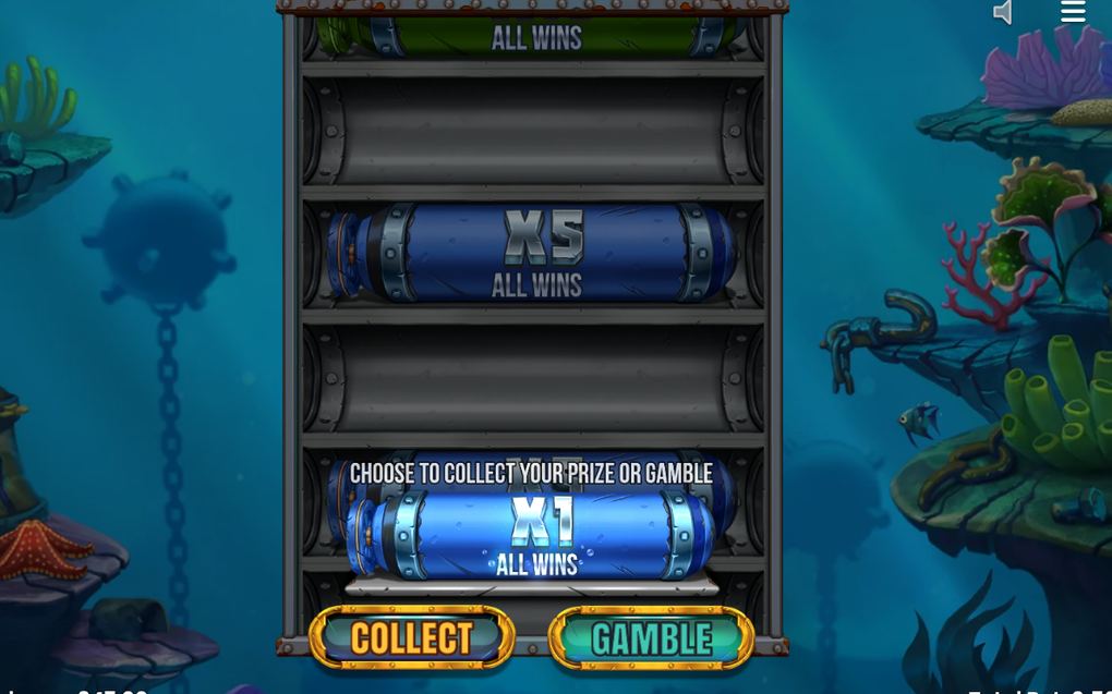 Torpedo Symbols auf dem Raster, Auslöser der Free Spins
